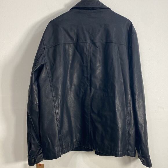 Dockers Faux Fur Men's 2X Jacket Zip Up - Picture 4 of 12